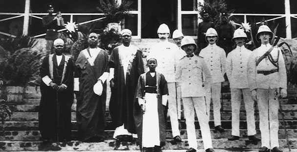 British Colonialists in Uganda